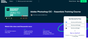 Free Courses to learn Photoshop